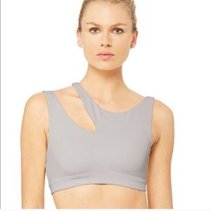 All Yoga Gray Peak Bra - Size Small